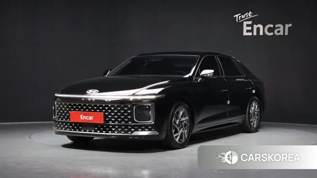 Hyundai Grandeur (GN7) 2023 Черный из Кореи