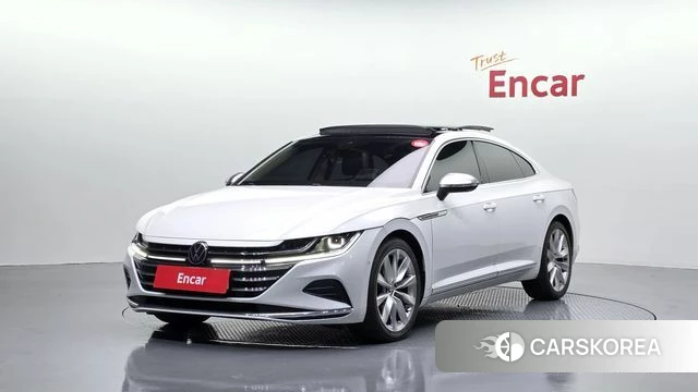 Volkswagen Arteon 2022 Белый из Кореи