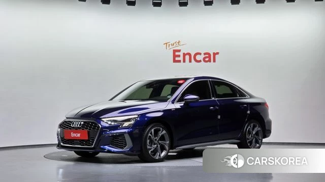 Audi A3 (8Y) 2022 Синий из Кореи