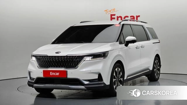 Kia Carnival 4th generation 2021 Белый из Кореи