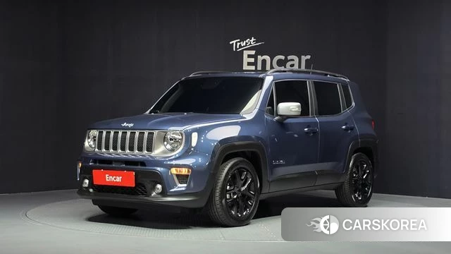 Jeep Renegade 2022 Синий из Кореи