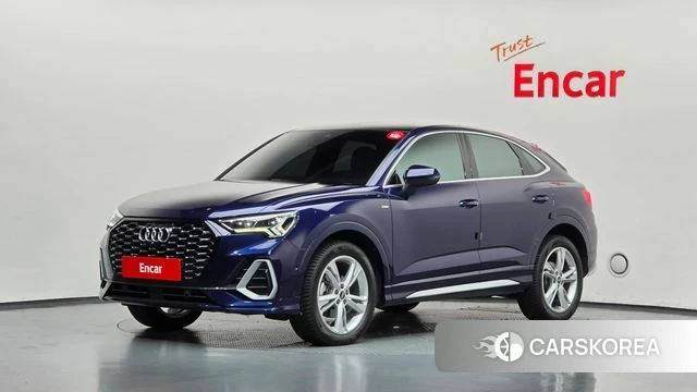 Audi Q3 (F3) 2023 Синий из Кореи