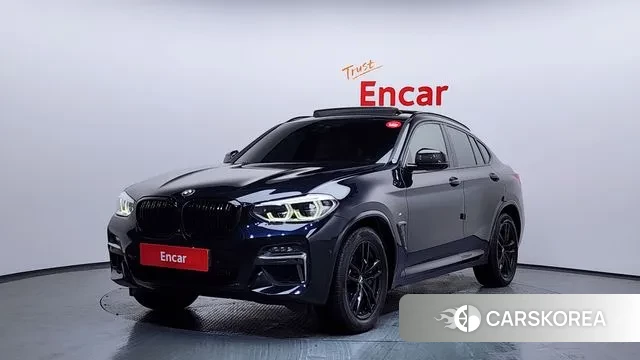 BMW X4 (G02) 2019 Черный из Кореи