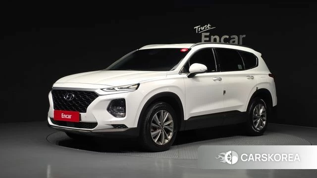 Hyundai Santa Fe TM 2019 Белый из Кореи