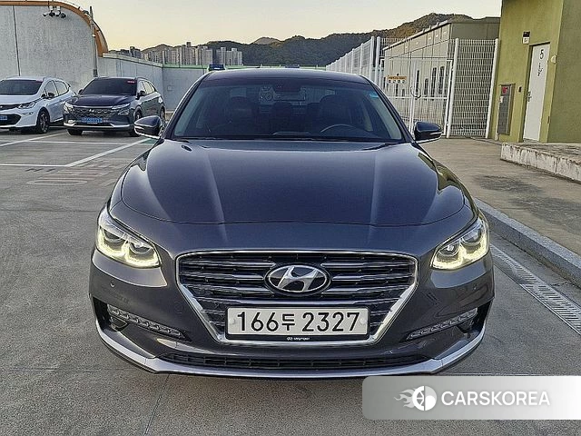 Hyundai Grandeur IG Hybrid 2018 Серый из Кореи