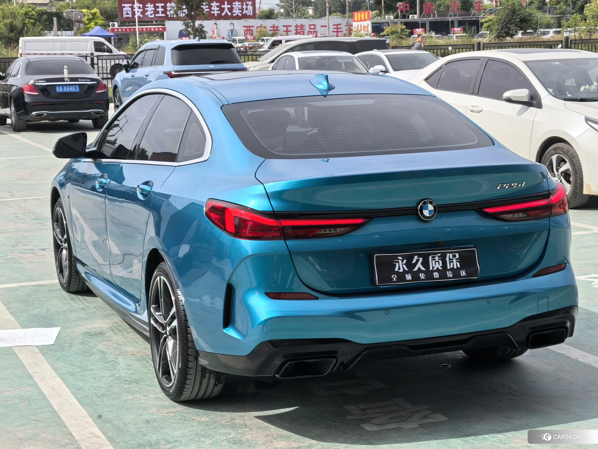 BMW 2 series 2021 Синий из Китая