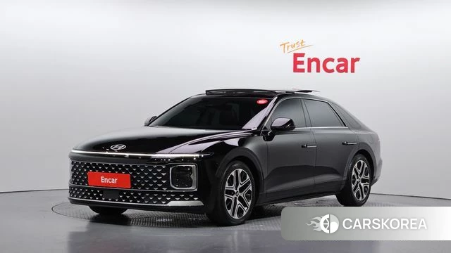 Hyundai Grandeur (GN7) 2023 Черный из Кореи