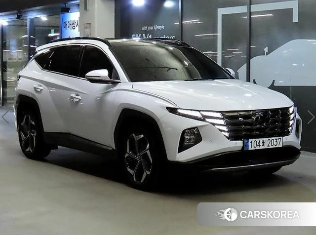 Hyundai Tucson (NX4) 2022 Белый из Кореи