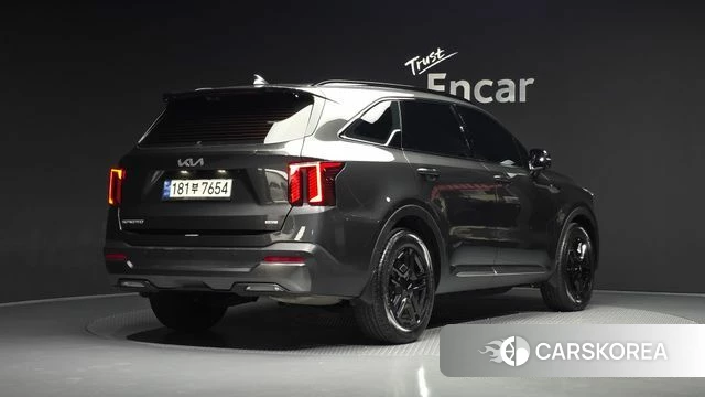 Kia The New Sorento 4th Generation 2024 Серый из Кореи