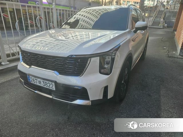 Kia The New Sorento 4th Generation 2025 Белый из Кореи