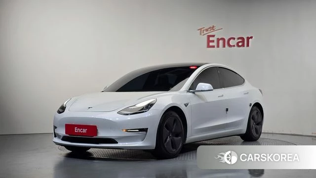 Tesla Model 3 2020 Белый из Кореи