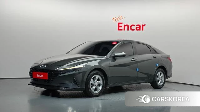 Hyundai Avante (CN7) 2021 Серый из Кореи