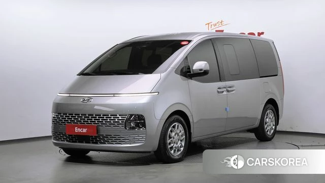 Hyundai Staria 2021 Серебристо-серый из Кореи
