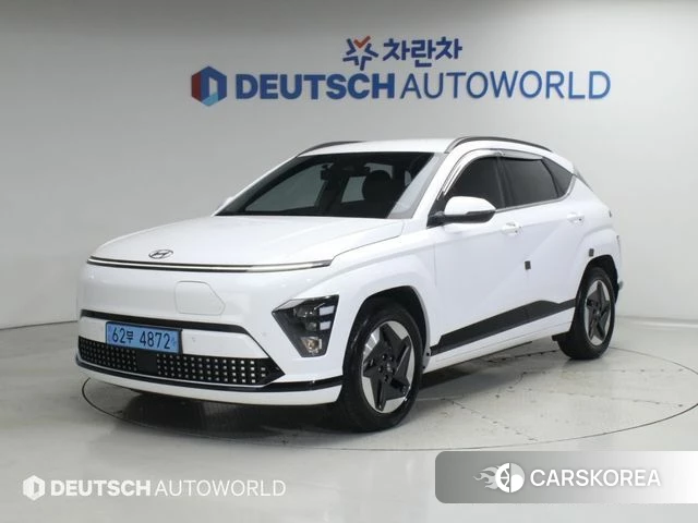 Hyundai Kona Electric (SX2) 2023 Белый из Кореи