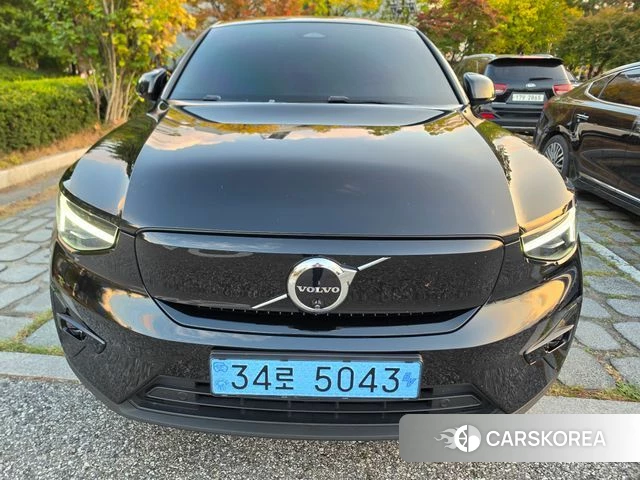Volvo C40 Richards 2024 Черный из Кореи