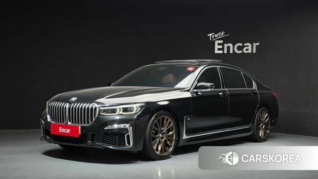 BMW 7 Series (G11) 2020 Черный из Кореи