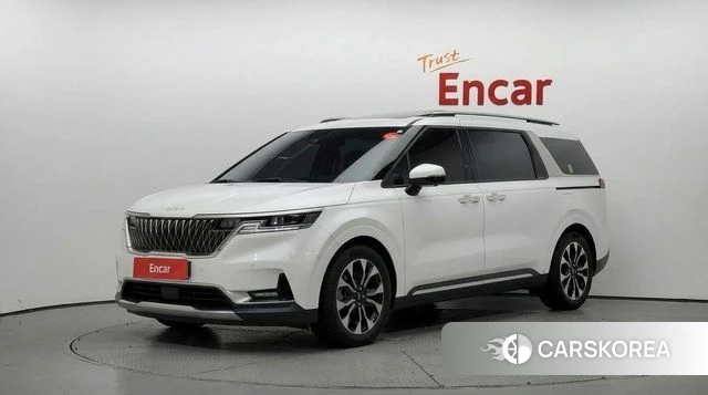 Kia Carnival 4th generation 2023 Белый из Кореи