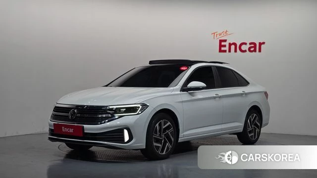 Volkswagen 7th Generation of Jetta 2024 Белый из Кореи