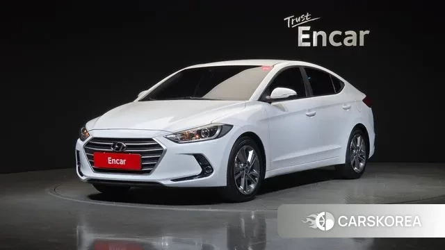 Hyundai Avante AD 2018 Белый из Кореи