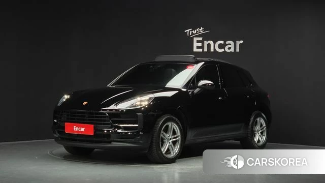 Porsche Macan 2021 Черный из Кореи