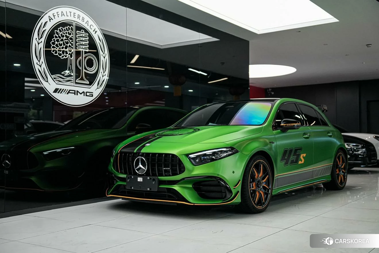 Mercedes-Benz AMG A-Class 2023 Зеленый из Китая