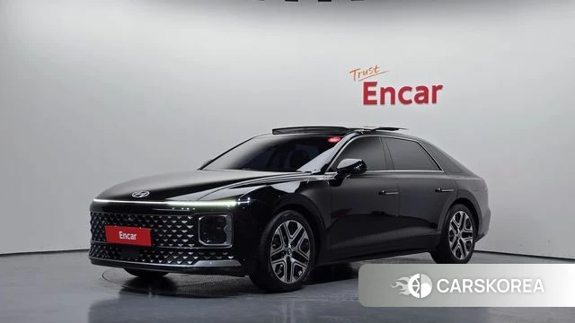Hyundai Grandeur (GN7) 2023 Черный из Кореи