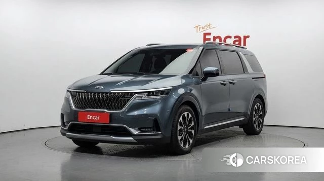 Kia Carnival 4th generation 2020 Небесно-голубой из Кореи