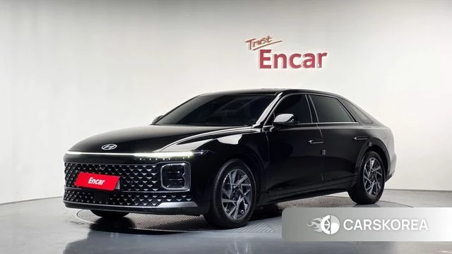 Hyundai Grandeur Hybrid (GN7) 2023 Черный из Кореи