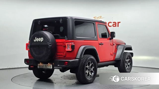 Jeep Wrangler (JL) 2019 Красный из Кореи