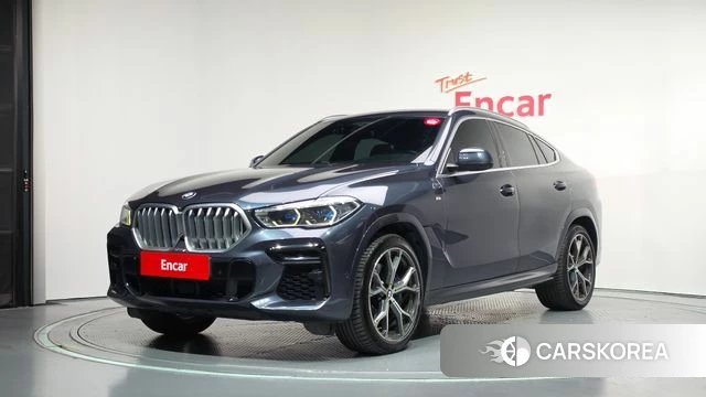 BMW X6 (G06) 2022 Серый из Кореи