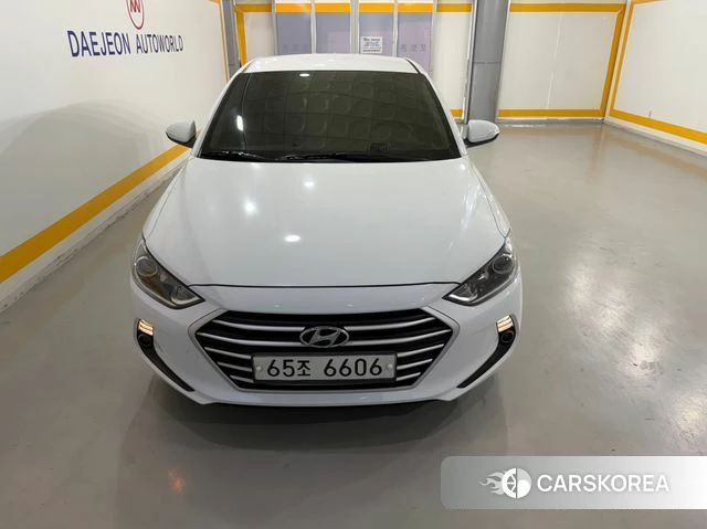 Hyundai Avante AD 2018 Белый из Кореи