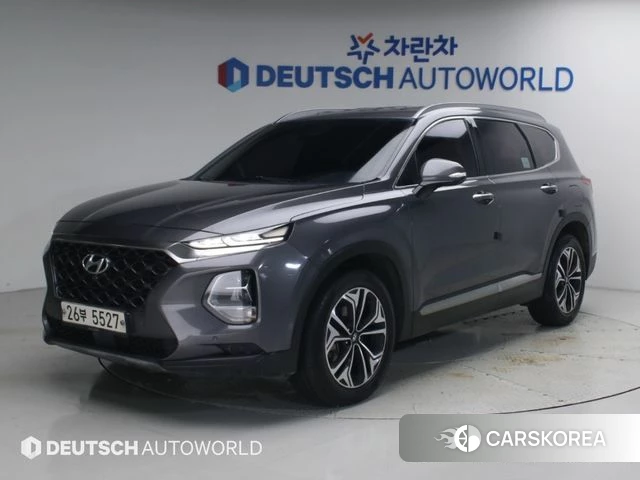 Hyundai Santa Fe TM 2018 Серый из Кореи