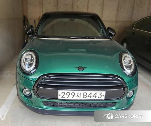 Mini Cooper 2021 Темно-зеленый из Кореи