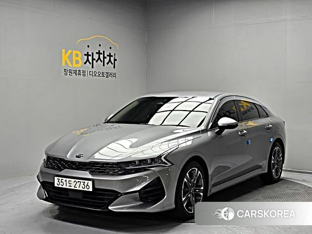 Kia K5 3rd generation 2021 Серый из Кореи