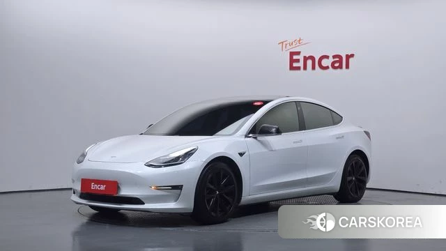 Tesla Model 3 2020 Белый из Кореи