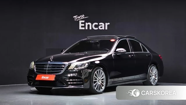 Mercedes-Benz S-Class W222 2018 Черный из Кореи