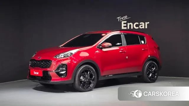 Kia Sportage The Bold 2020 Красный из Кореи
