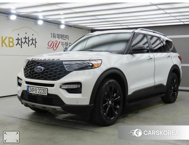 Ford Explorer 6th Generation 2021 Белый из Кореи