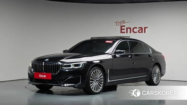 BMW 7 Series (G11) 2019 Черный из Кореи