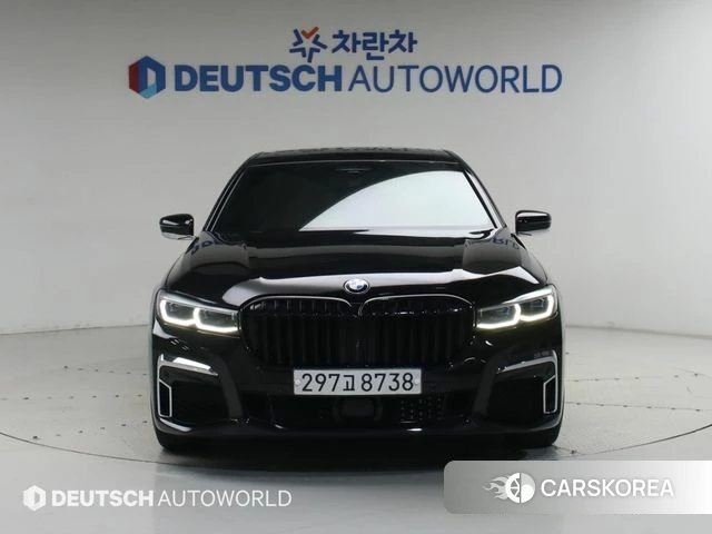 BMW 7 Series (G11) 2019 Черный из Кореи
