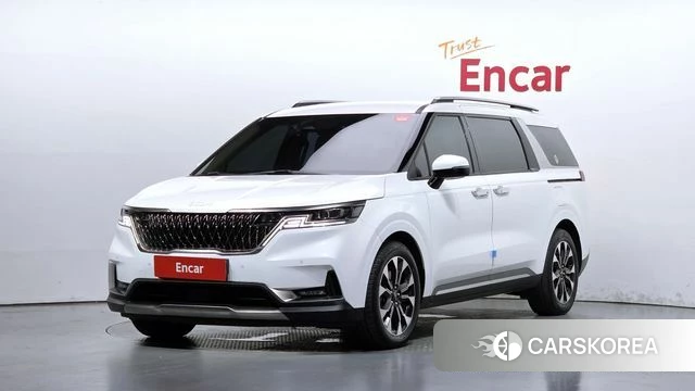 Kia Carnival 4th generation 2022 Белый из Кореи