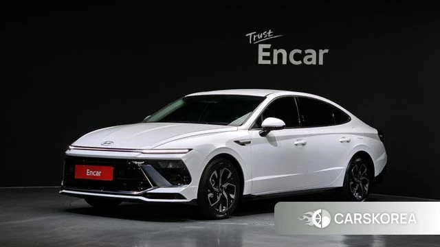 Hyundai Sonata D Edge (DN8) 2025 Белый из Кореи