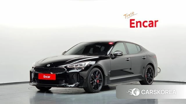 Kia Stinger 2019 Черный из Кореи