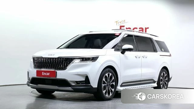 Kia Carnival 4th generation 2023 Белый из Кореи