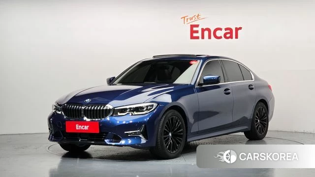 BMW 3 Series (G20) 2021 Синий из Кореи