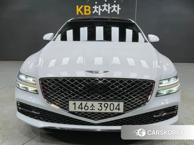 Genesis G80 (RG3) 2021 Белый из Кореи