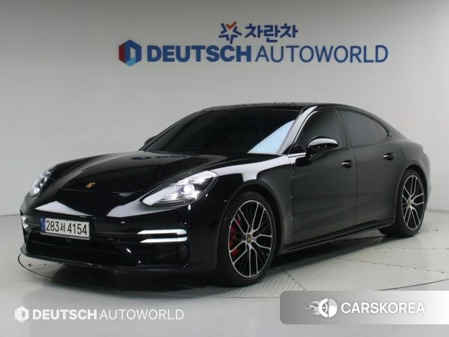 Porsche Panamera (971) 2022 Черный из Кореи