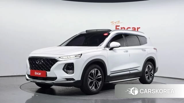 Hyundai Santa Fe TM 2019 Белый из Кореи