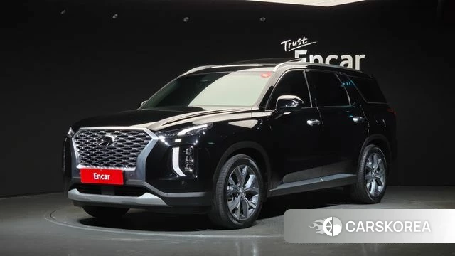 Hyundai Palisade 2021 Черный из Кореи