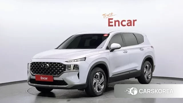 Hyundai The New Santa Fe 2022 Белый из Кореи